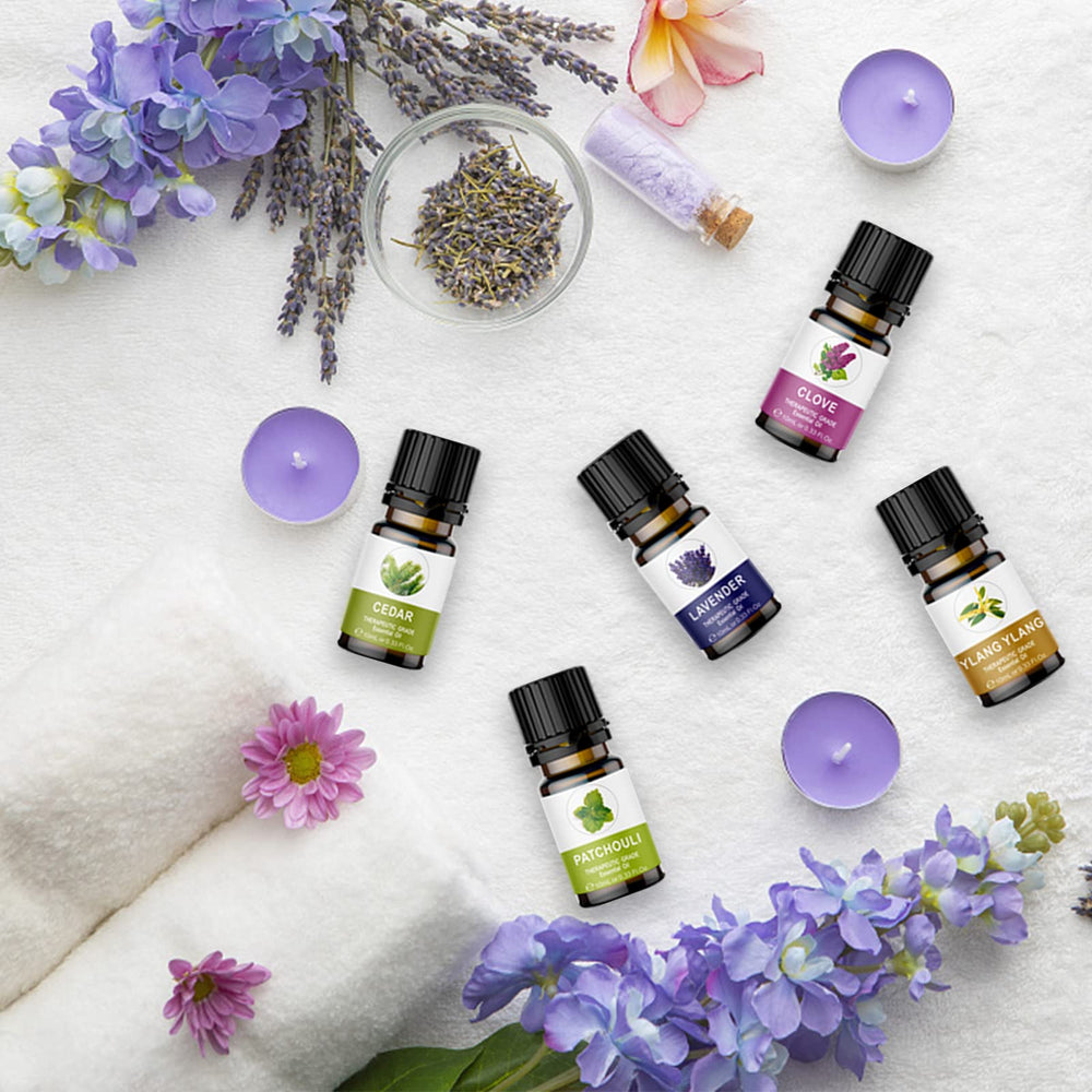 KOURUILIFE gift-ready packaging highlights premium essential oils.