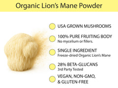 KOYAH beta-glucans third-party tested badge on packaging