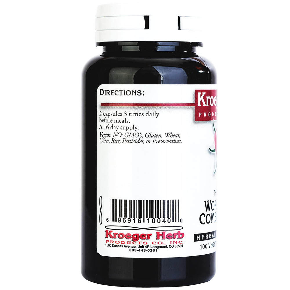 Kroeger clove and quassia accents in capsule composition shown