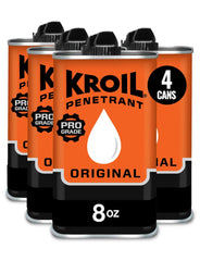KROIL Original Penetrant drip can pouring to loosen rusted bolts