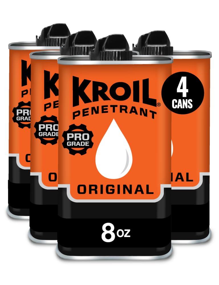 Industrial-use setup with KROIL Original Penetrant for challenging metal parts