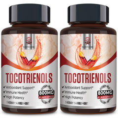 Kroppssund Tocotrienol full-spectrum bottle showing balanced antioxidant support.