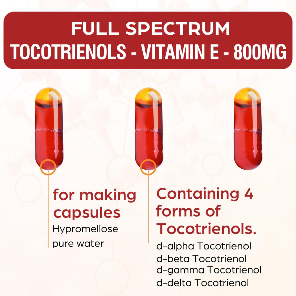 Kroppssund Tocotrienol liquid-filled capsules, small and easy to swallow for everyday use.