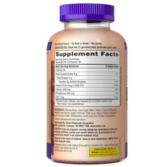 KS Calcium gummies orange cherry shows tasty chewables for convenient daily nutrition.