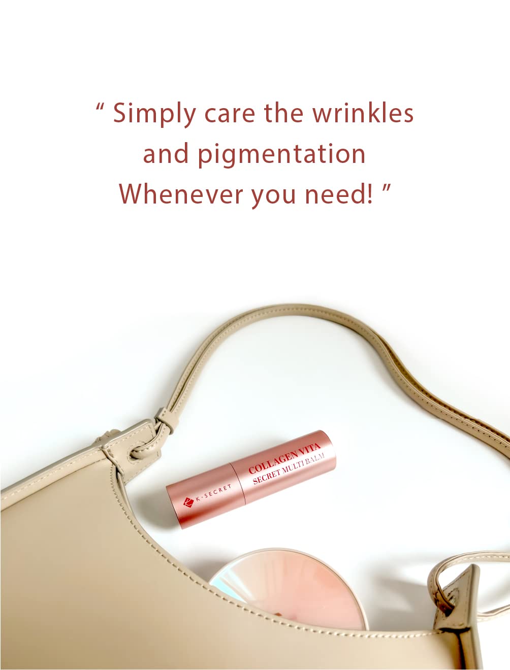 KSECRET packaging box emphasizes premium Korean skincare presentation.
