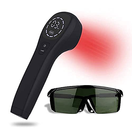 Compact, portable KTS laser device for home or clinic use.