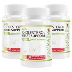 KUAFLY cholesterol 10-in-1 bottle for potential heart-health support.