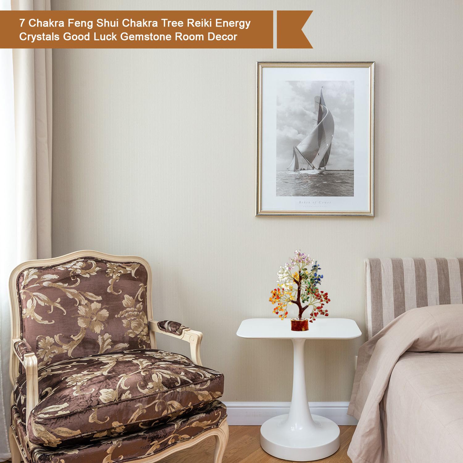 Kuhvai Seven Chakra Tree of Life seasonal decor brings year-round charm.