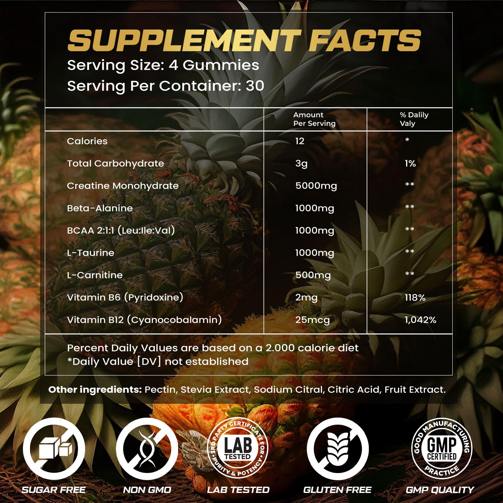 Kukaly Creatine Gummies box with 120-count bottle.
