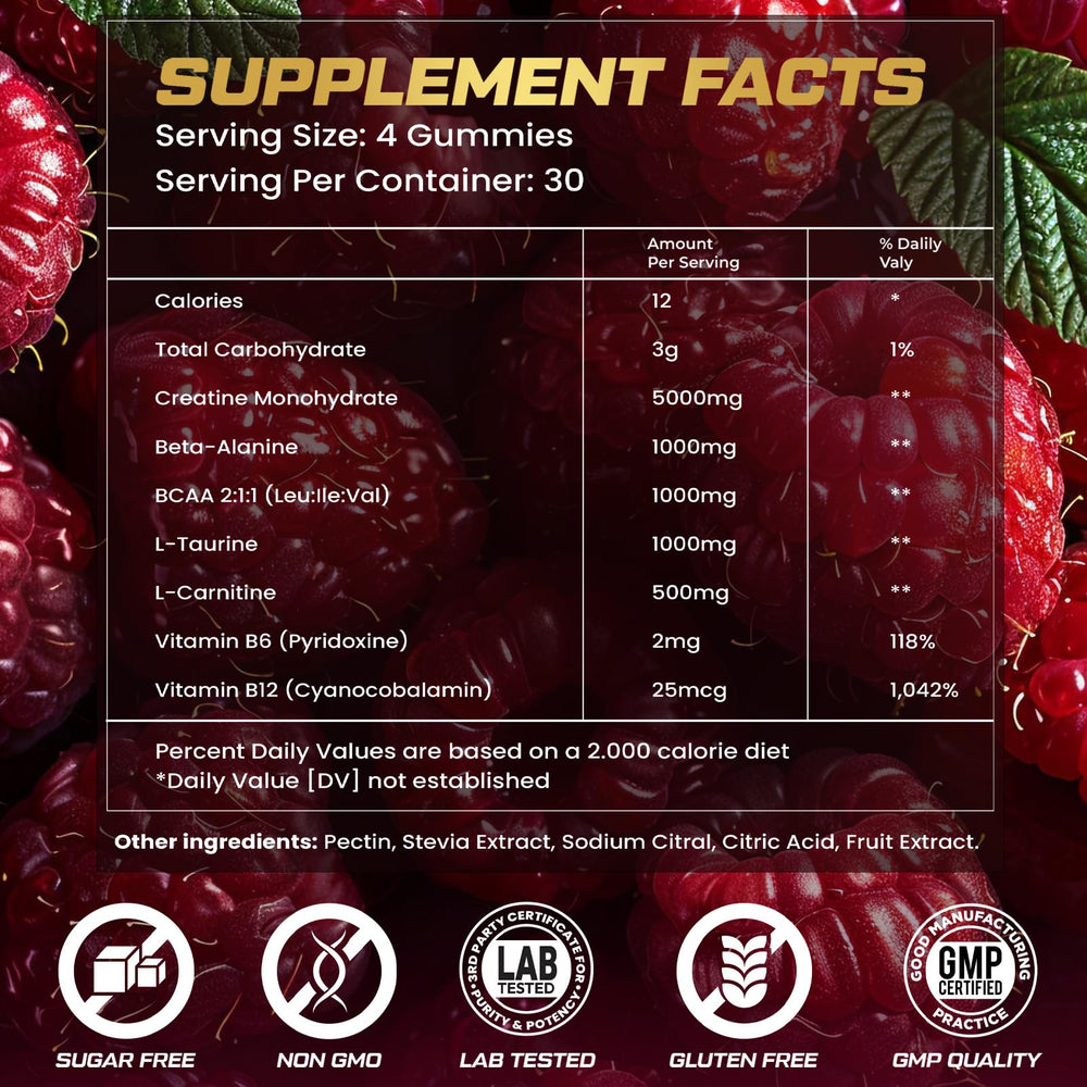 Kukaly workout session with gummies for endurance support.
