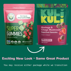 Kuli Kuli moringa ingredients shot highlighting plant-based energy benefits.
