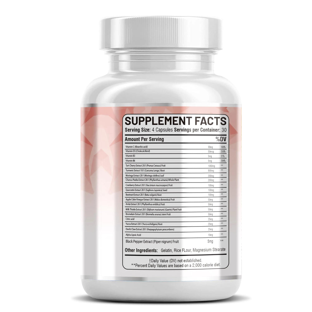 Kun Shafi Beet Root ACV Pomegranate capsules showcasing vibrant energy blend.