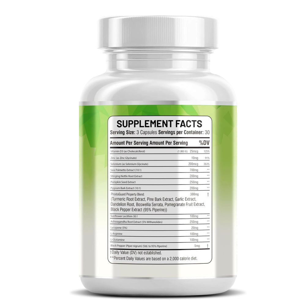 Kun Shafi Prostate Defend capsules in hand suggesting easy daily routine.