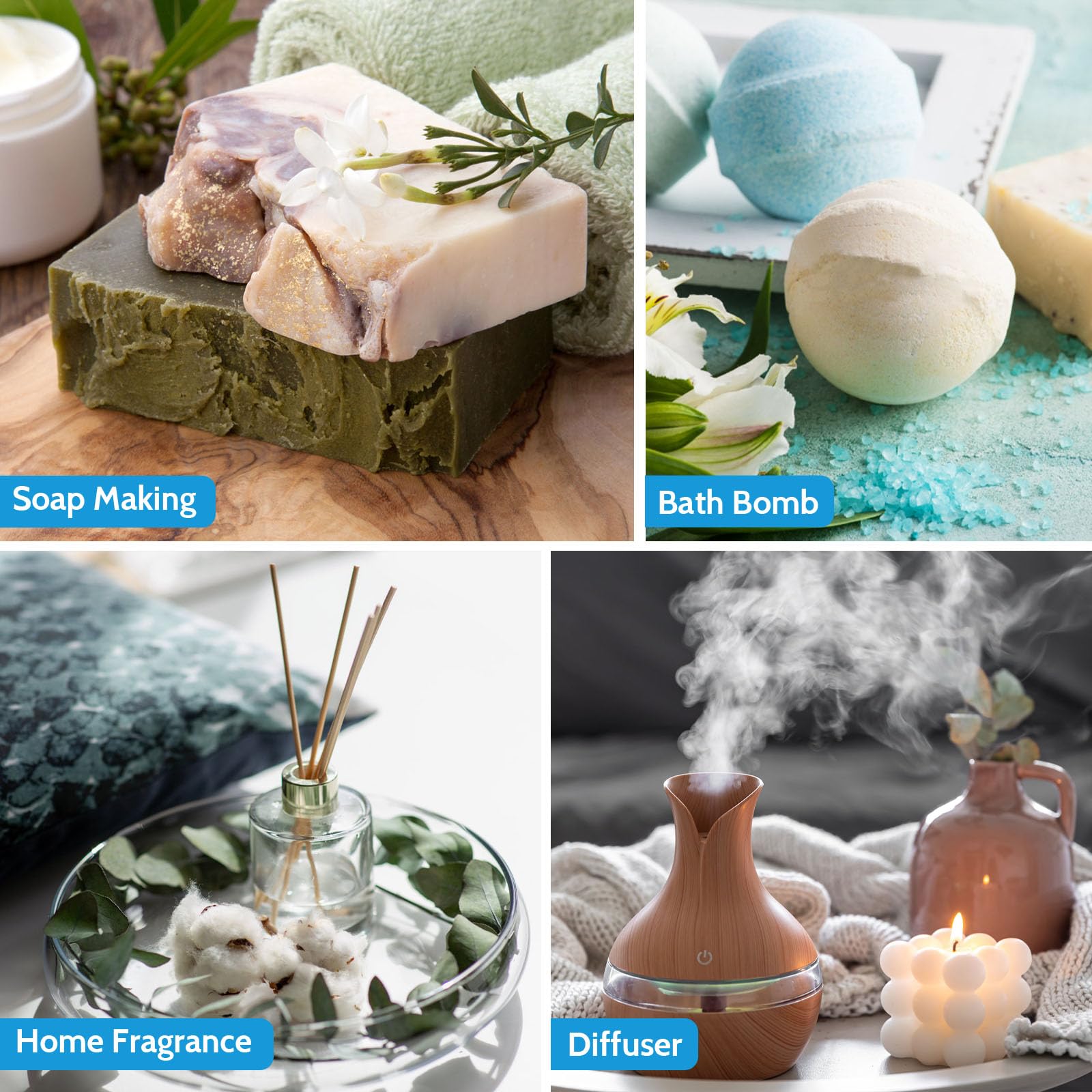 KURJIME Essential Oils Set packaging image highlights gift-ready presentation