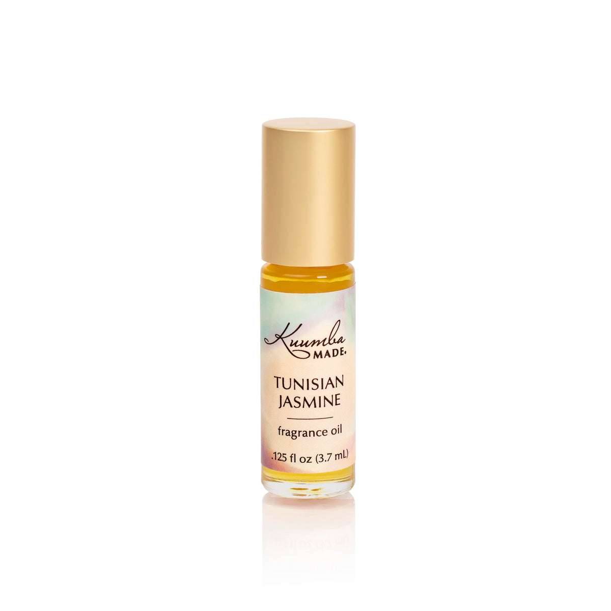 Kuumba Made Tunisian Jasmine fragrance oil bottle for alcohol-free long-lasting aroma.