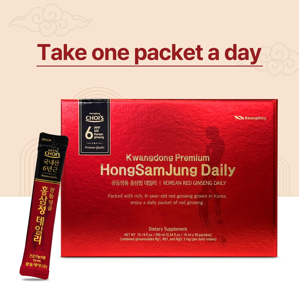 KWANGDONG quality packaging and heritage dating back to 1963.