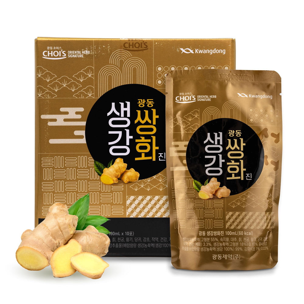 KWANGDONG Ssang Hwa Jin tea pouch front for on-the-go vitality support.