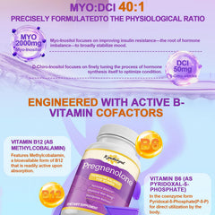 Kynderynl Pregnenolone packaging box presented for simple dosing routine.
