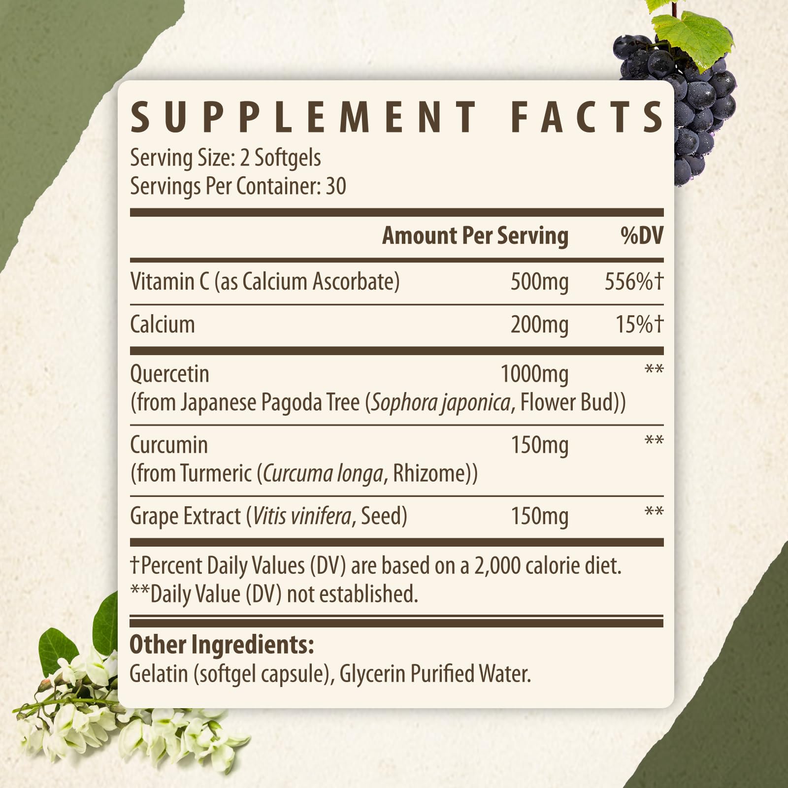 Kynderynl Quercetin softgels being poured, easy daily mobility and recovery.