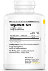 Kyolic 104 lecithin label highlights choline-related benefits.