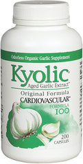 Kyolic Aged Garlic Extract bottle with 200 capsules for daily wellness