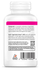 Kyolic Aged Garlic Extract Formula 105 odorless label emphasizes stomach-friendly formulation.