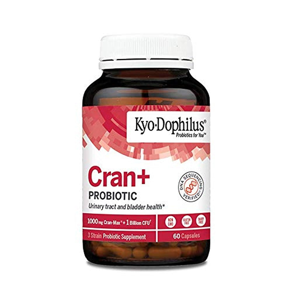 Kyolic Cran+ probiotic blend strains for digestive support.