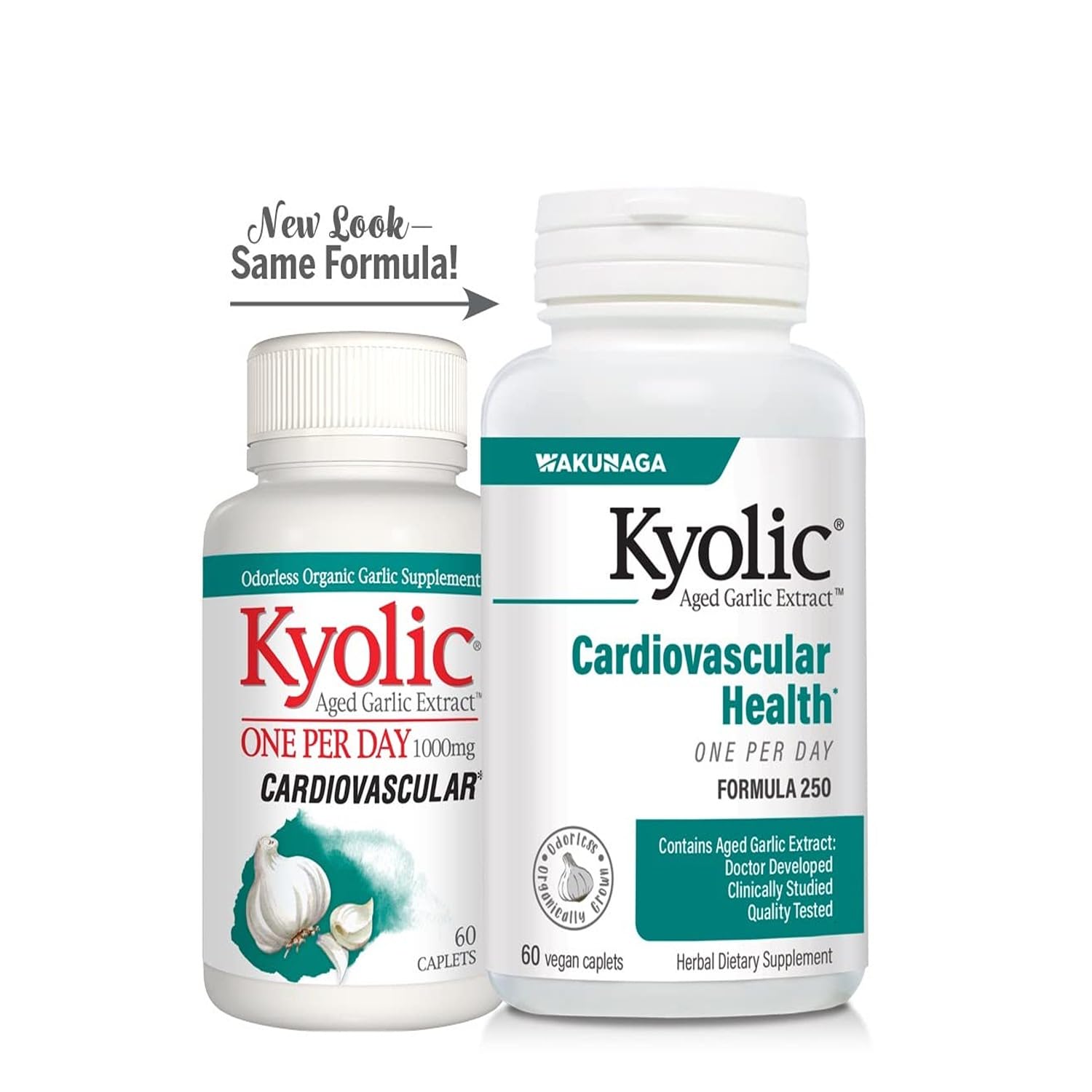 Kyolic bottle in morning routine scene, suggesting convenient daily use.
