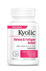 Kyolic Fórmula 101, botella de tabletas, apoyo a la energía diaria.