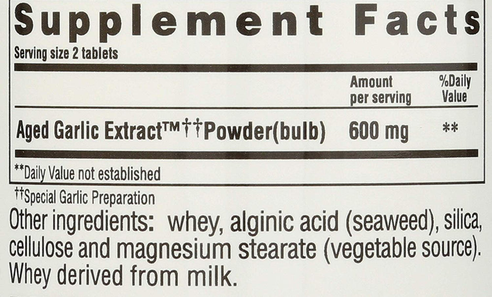 Kyolic Formula 100 original tablets shown for daily cardiovascular wellness.