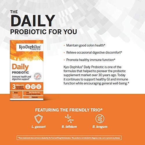 Digestive health scene with Kyolic Kyo-Dophilus integrated into daily routine.