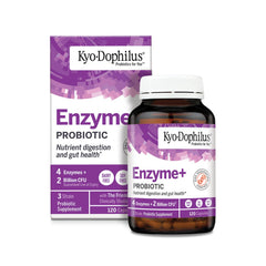 Kyolic Kyo-Dophilus Enzymes bottle front for daily digestive support