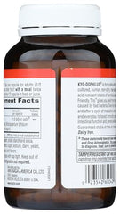 Kyolic Kyo-Dophilus label detail showing strains and usage guidance