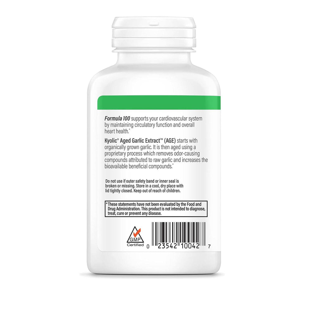Kyolic odorless capsules closeup highlighting gentle on stomach formulation.
