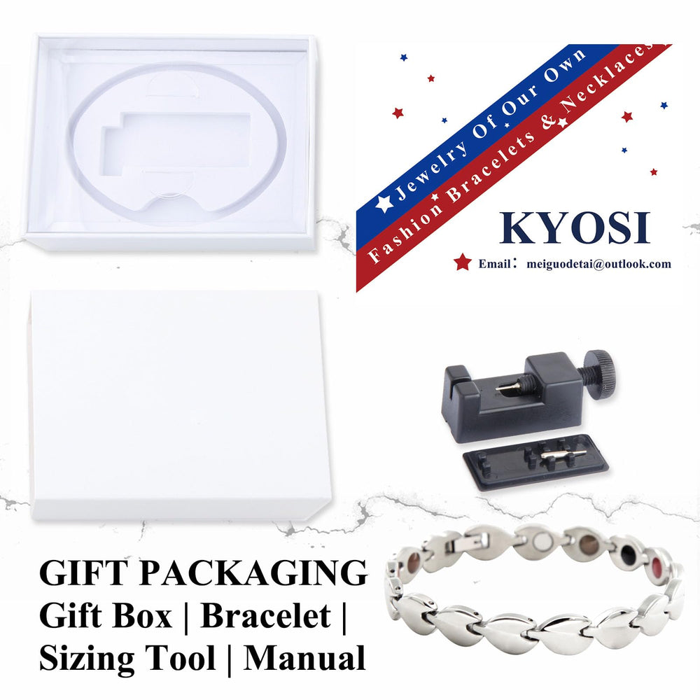 Bracelet edge design smooth, comfortable wearing all day.