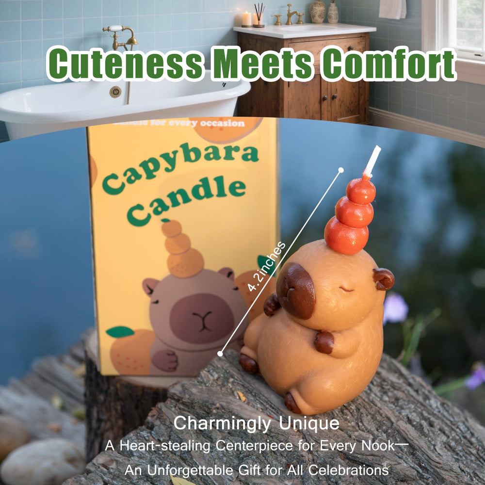 L&M Gifts capybara candle ready to gift inspires thoughtful self-care