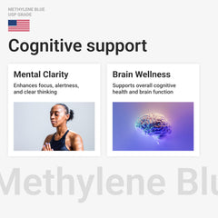 LA Synergy Methylene Blue Gummies label shows pure formula and trusted quality.