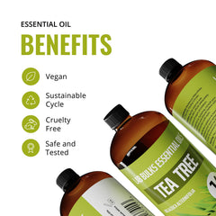 Lab Bulks Tea Tree Oil for soaps and candles in DIY projects.