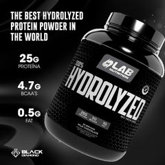 LAB NUTRITION cookies and cream jar with flavorful daily protein