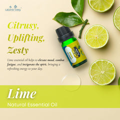 Labambi Valley lime oil car diffuser provides a fresh travel scent.