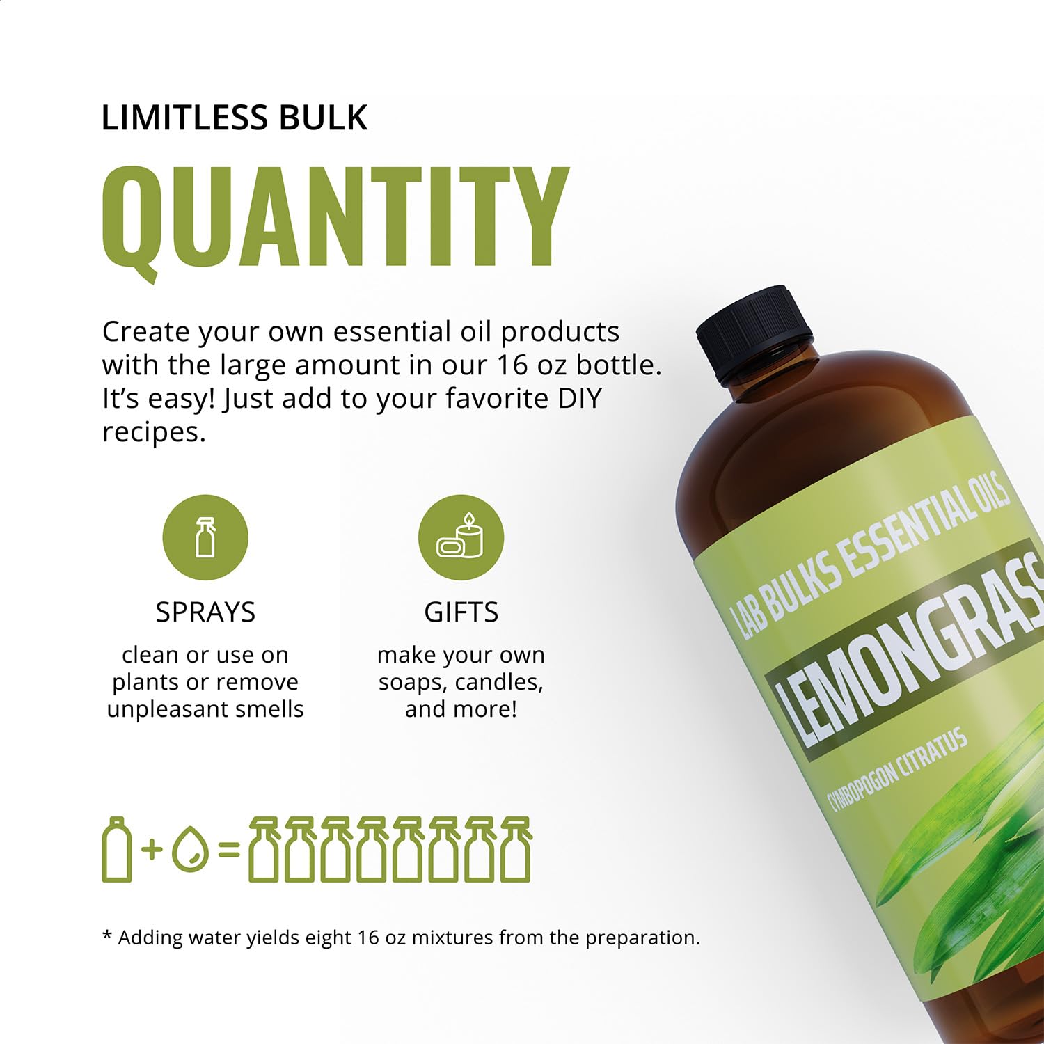 Soap making with Lab Bulks Lemongrass for uplifting aroma