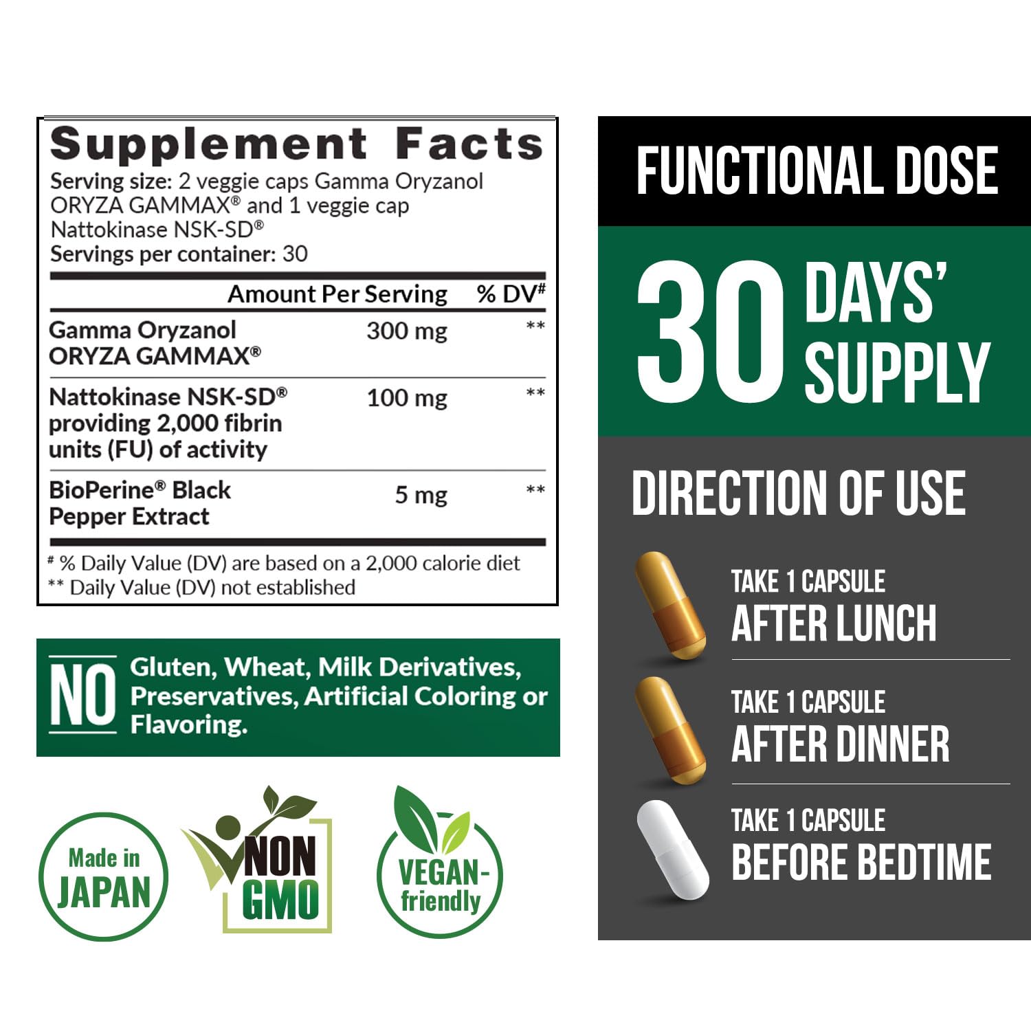 VesseCLEAR CX capsules close up showing vegetarian capsules for heart friendly use