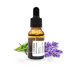 Lacura Pure Lavender Oil bottle for calming home aromatherapy sessions