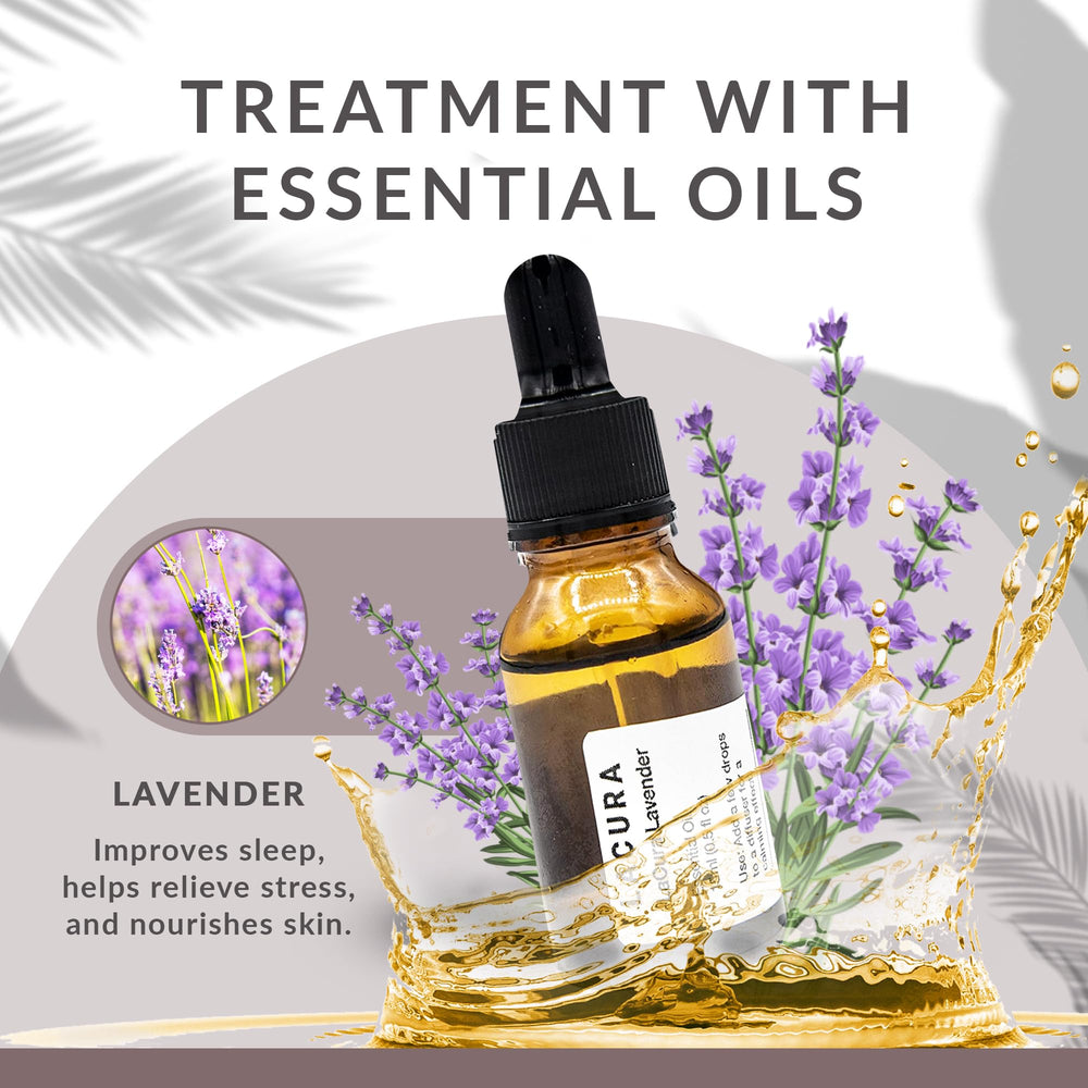 Lacura Pure Lavender Oil dropper enabling precise, mess-free application
