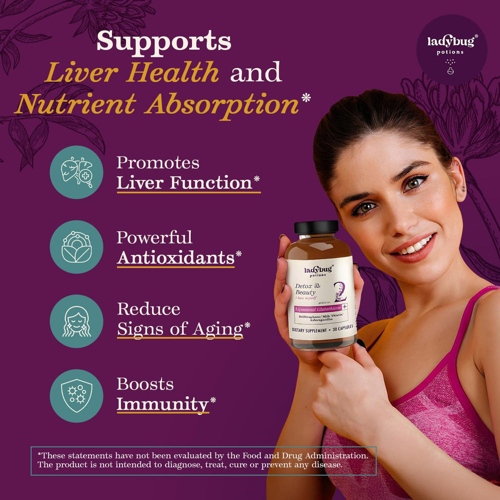 Ladybug Potions broccoli seed sulforaphane visual for liver support