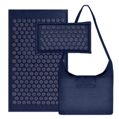 LadyRosian acupressure mat back area targets tension for a soothing session.