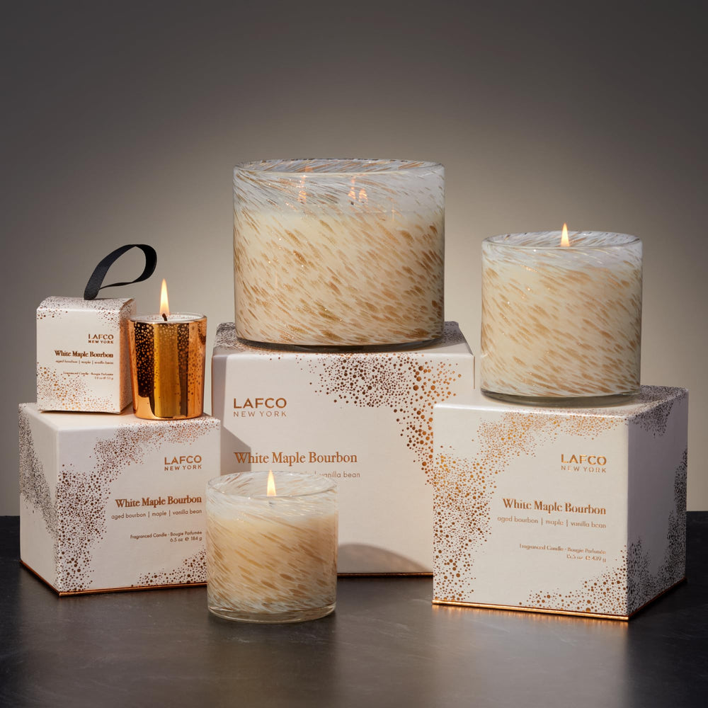 LAFCO New York reusable glass vessel doubles as chic decor.