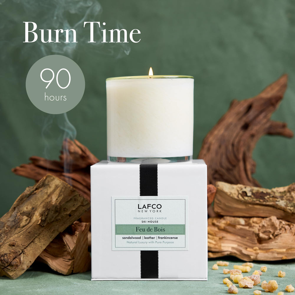 Two-pack Feu de Bois enhances rooms with paired ambiance options.