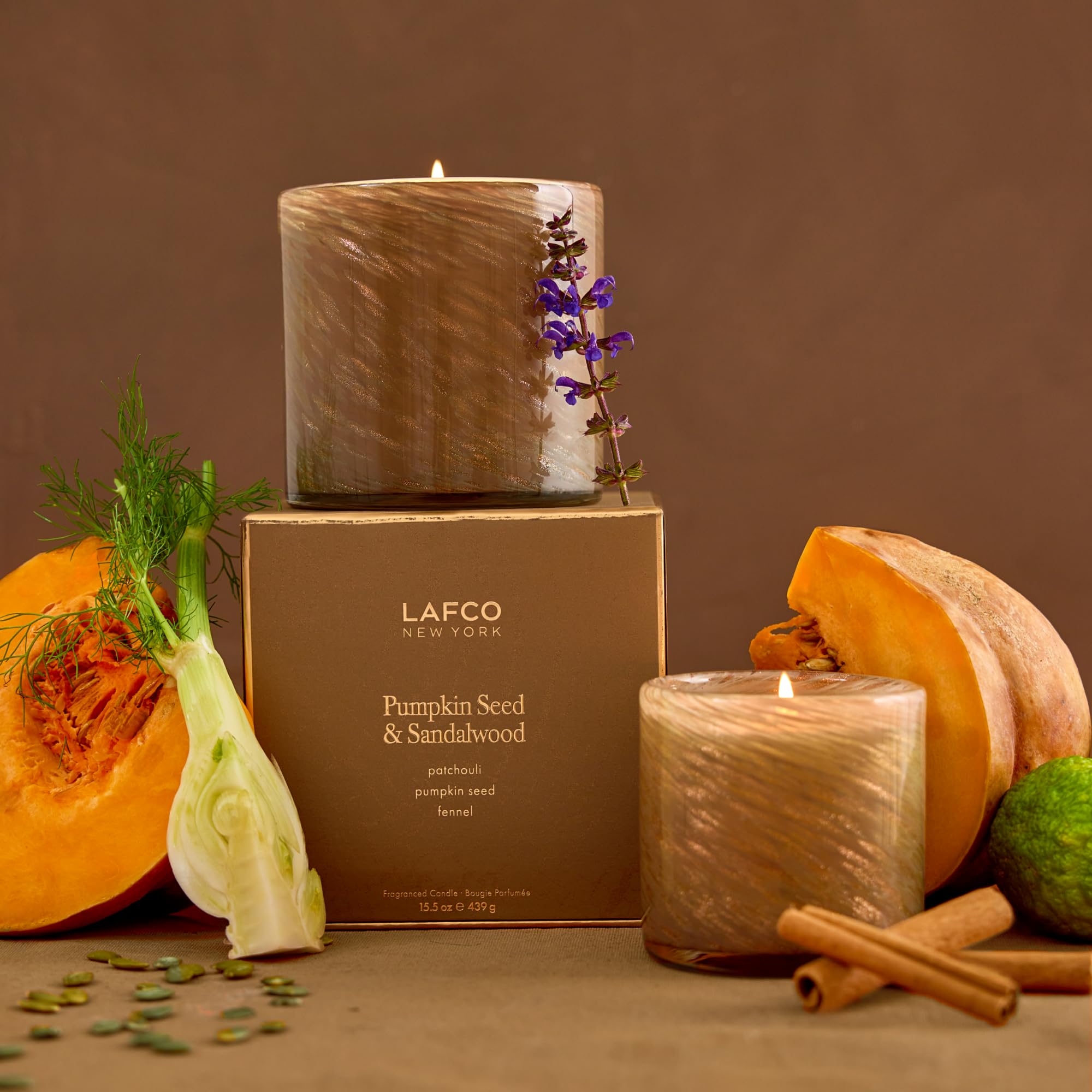 LAFCO New York Holiday Signature Fall Candle made in the USA with artistry.