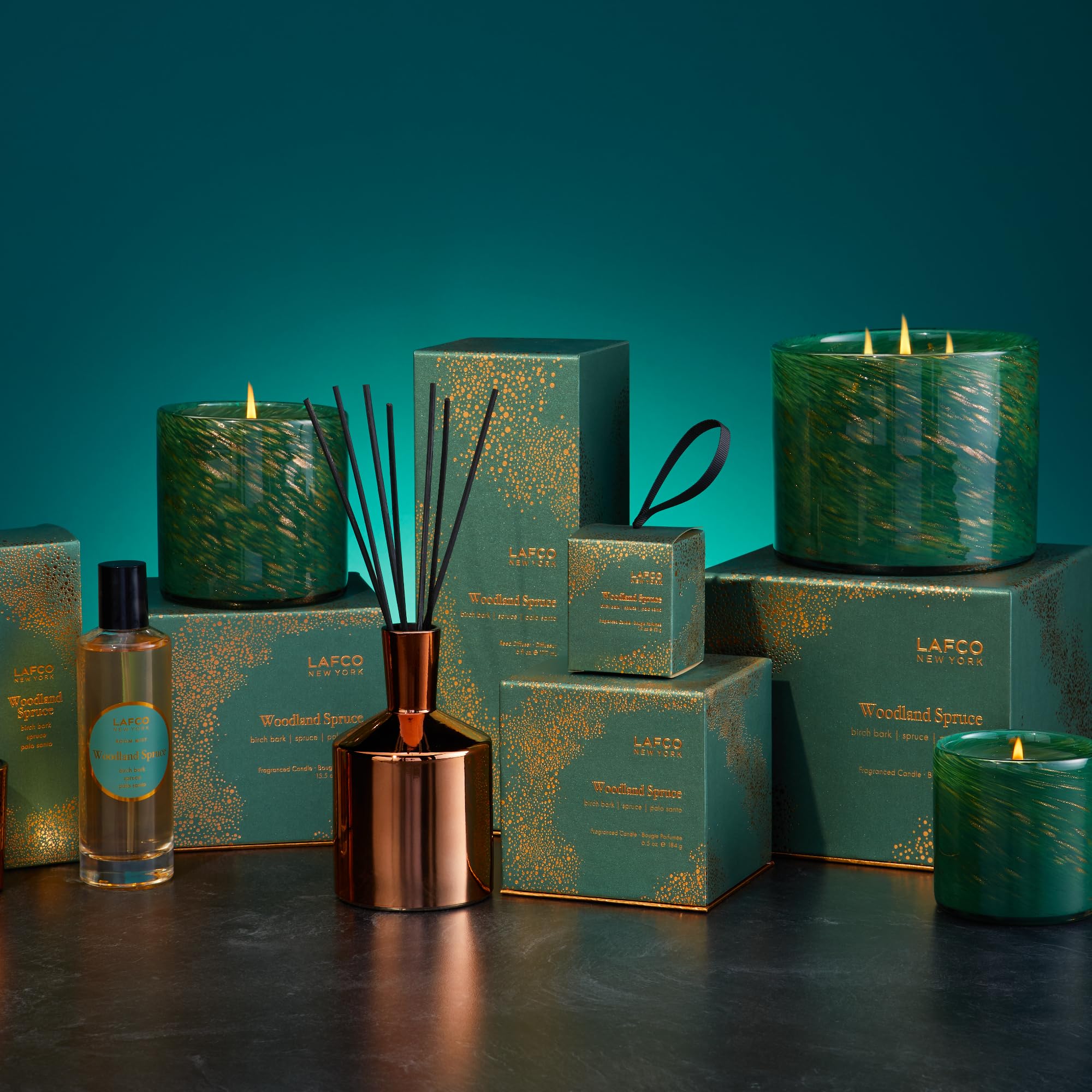 LAFCO New York Made in USA candle with premium, slow burn.